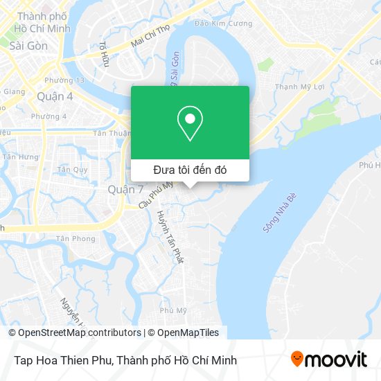 Bản đồ Tap Hoa Thien Phu