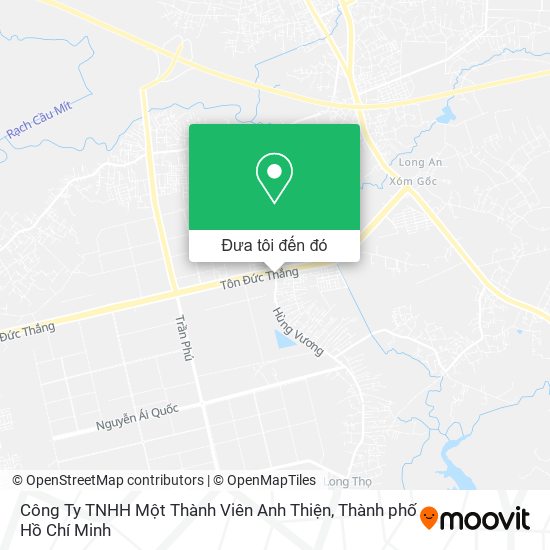 Bản đồ Công Ty TNHH Một Thành Viên Anh Thiện