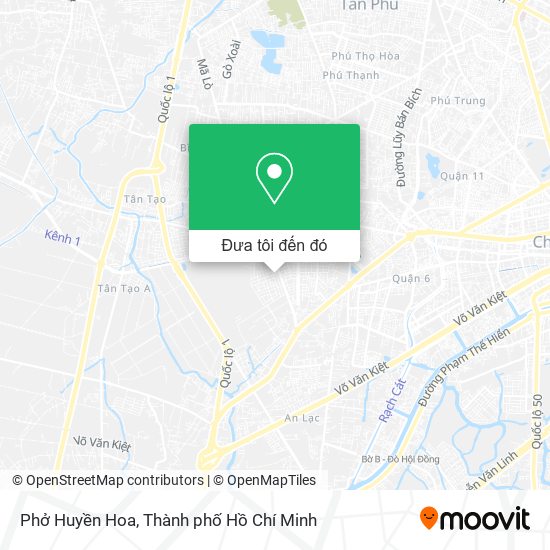 Bản đồ Phở Huyền Hoa