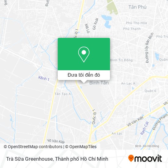 Bản đồ Trà Sữa Greenhouse