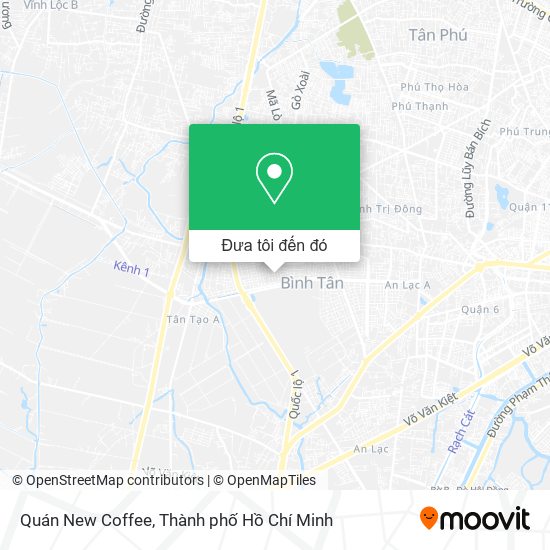 Bản đồ Quán New Coffee