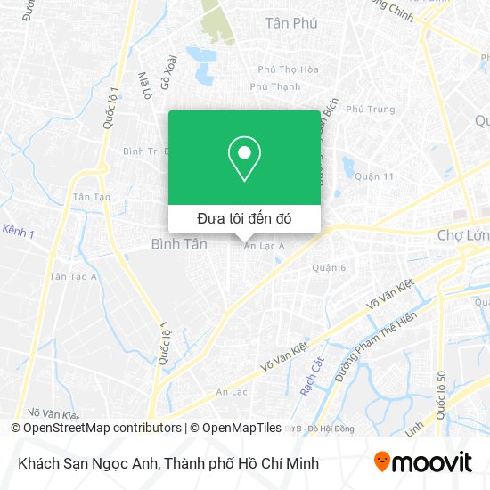 Bản đồ Khách Sạn Ngọc Anh