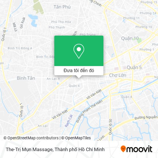 Bản đồ The-Trị Mụn Massage