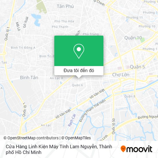 Bản đồ Cửa Hàng Linh Kiện Máy Tính Lam Nguyễn