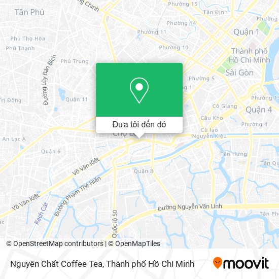 Bản đồ Nguyên Chất Coffee Tea