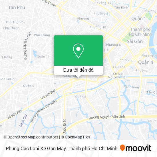 Bản đồ Phung Cac Loai Xe Gan May