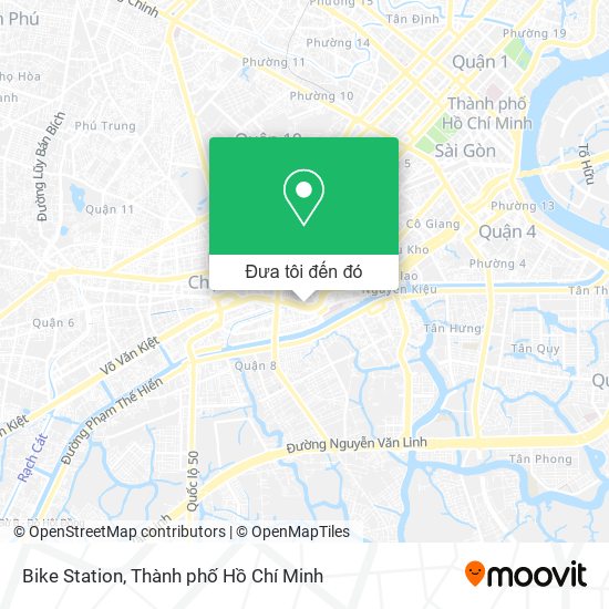 Bản đồ Bike Station