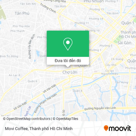 Bản đồ Movi Coffee