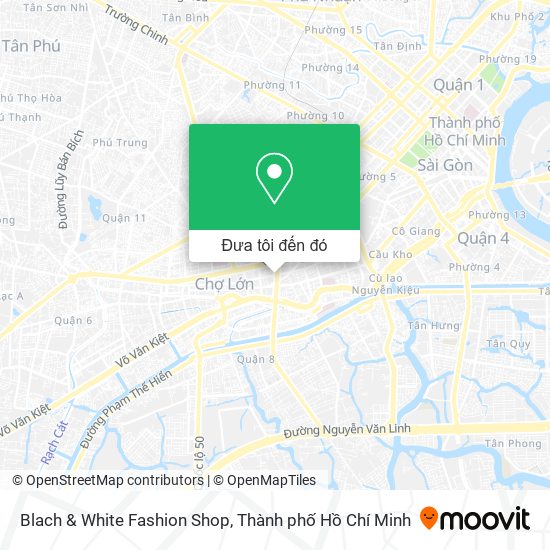 Bản đồ Blach & White Fashion Shop