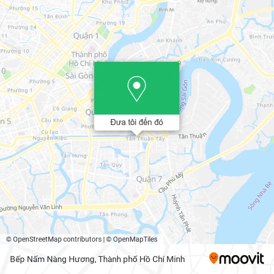 Bản đồ Bếp Nấm Nàng Hương