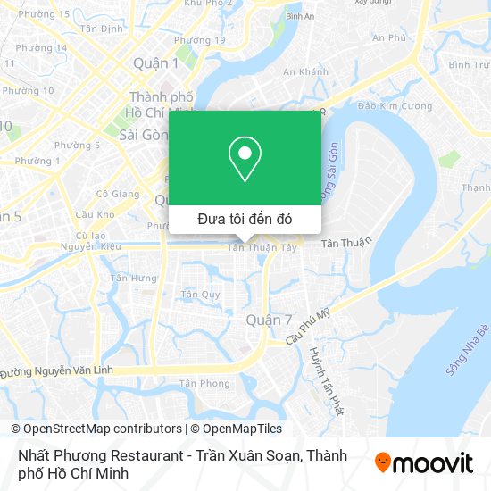 Bản đồ Nhất Phương Restaurant - Trần Xuân Soạn