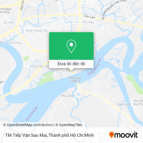 Bản đồ TM Tiếp Vận Sao Mai