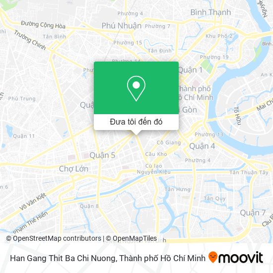 Bản đồ Han Gang Thit Ba Chi Nuong