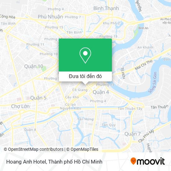Bản đồ Hoang Anh Hotel