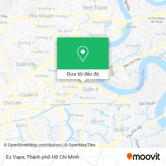 Bản đồ Ez Vape