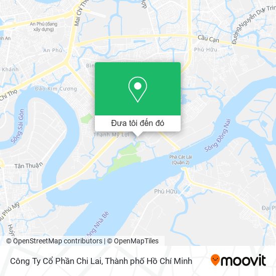 Bản đồ Công Ty Cổ Phần Chi Lai