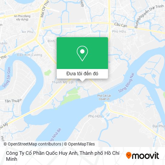 Bản đồ Công Ty Cổ Phần Quốc Huy Anh