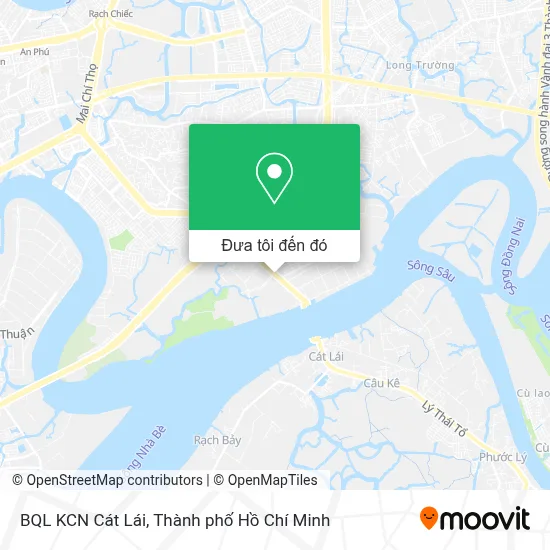 Làm sao để đến BQL KCN Cát Lái ở Quận 2 bằng xe buýt?