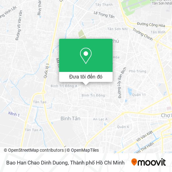Bản đồ Bao Han Chao Dinh Duong