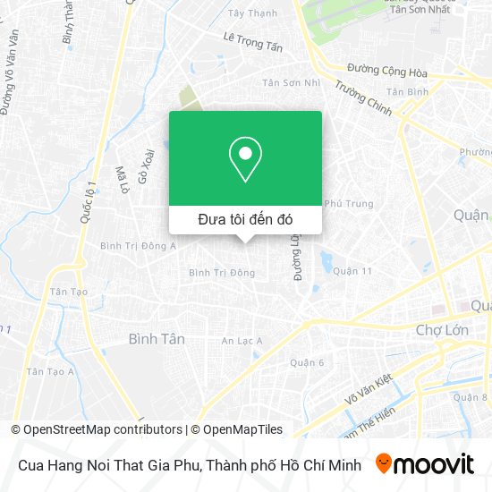 Bản đồ Cua Hang Noi That Gia Phu