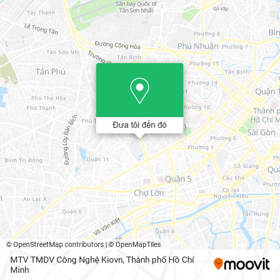 Bản đồ MTV TMDV Công Nghệ Kiovn