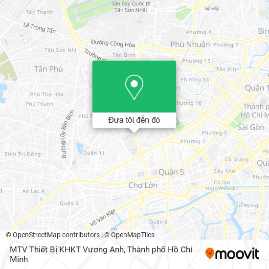 Bản đồ MTV Thiết Bị KHKT Vương Anh