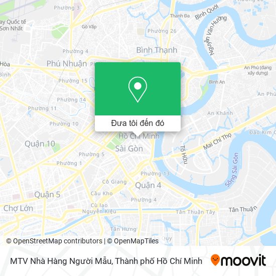 Bản đồ MTV Nhà Hàng Người Mẫu