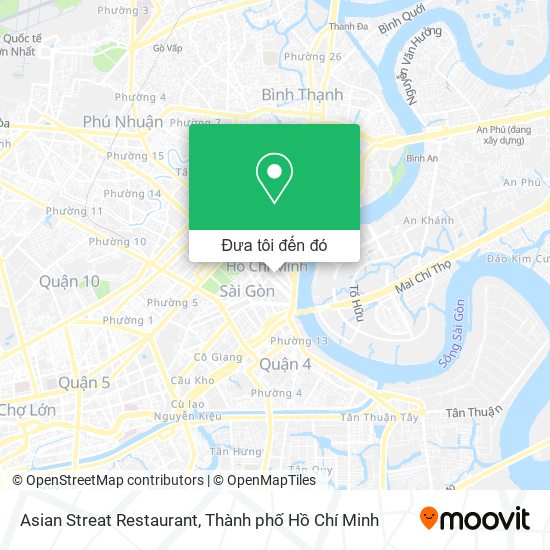 Bản đồ Asian Streat Restaurant