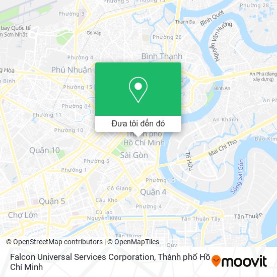 Bản đồ Falcon Universal Services Corporation