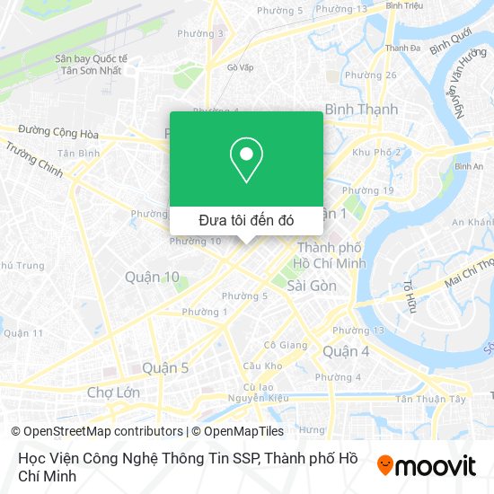 Bản đồ Học Viện Công Nghệ Thông Tin SSP