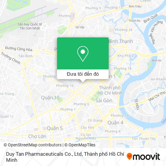 Bản đồ Duy Tan Pharmaceuticals Co., Ltd