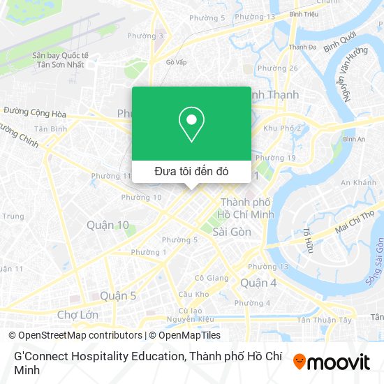 Bản đồ G'Connect Hospitality Education