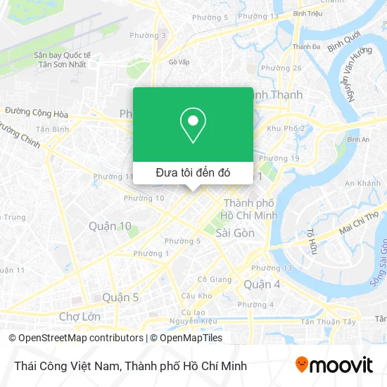Bản đồ Thái Công Việt Nam