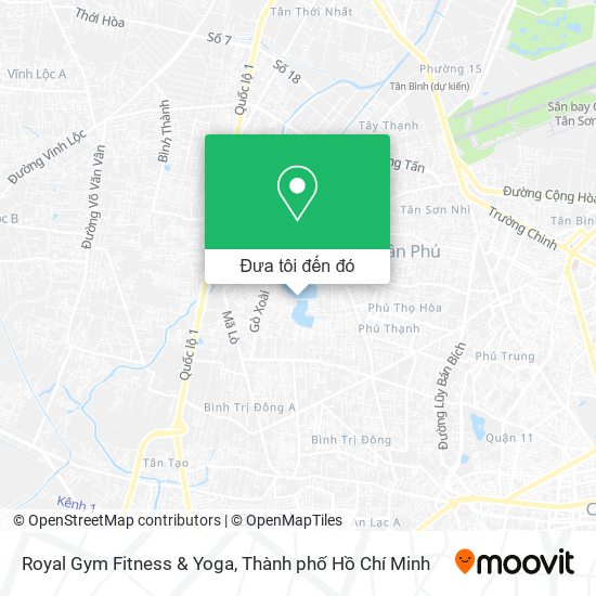 Bản đồ Royal Gym Fitness & Yoga