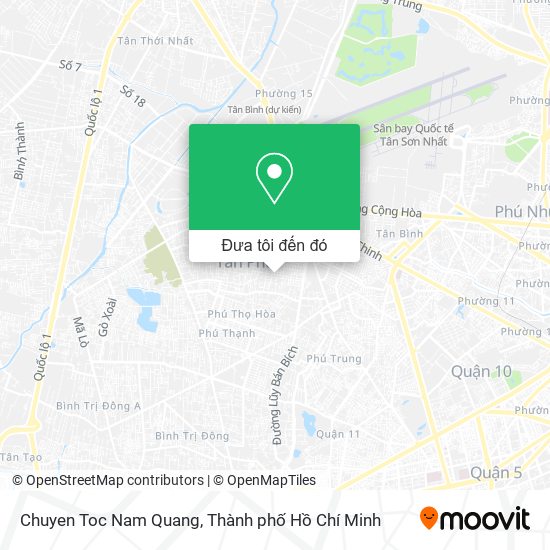 Bản đồ Chuyen Toc Nam Quang