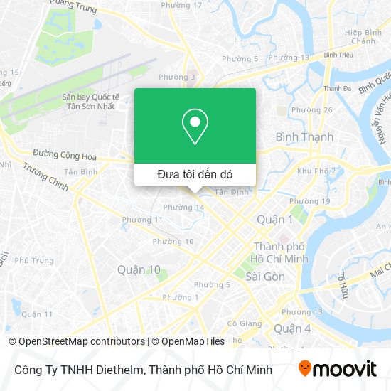 Bản đồ Công Ty TNHH Diethelm