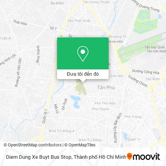 Bản đồ Diem Dung Xe Buyt Bus Stop
