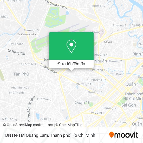Bản đồ DNTN-TM Quang Lâm