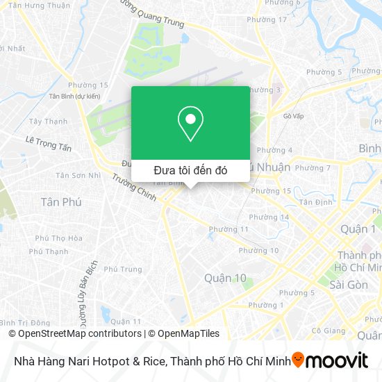 Bản đồ Nhà Hàng Nari Hotpot & Rice