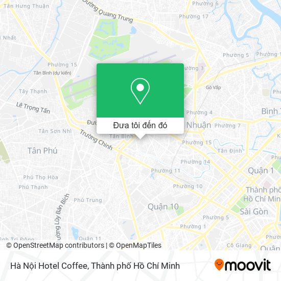 Bản đồ Hà Nội Hotel Coffee
