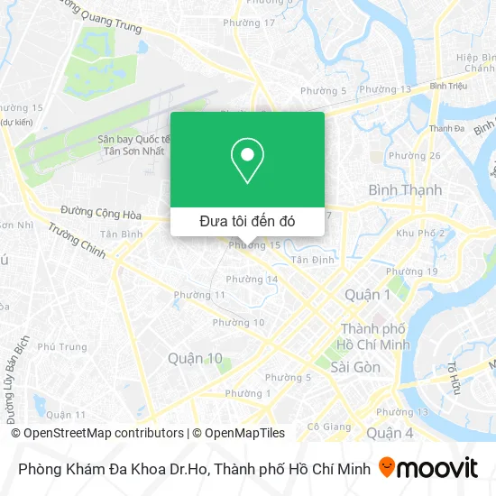 Bản đồ Phòng Khám Đa Khoa Dr.Ho