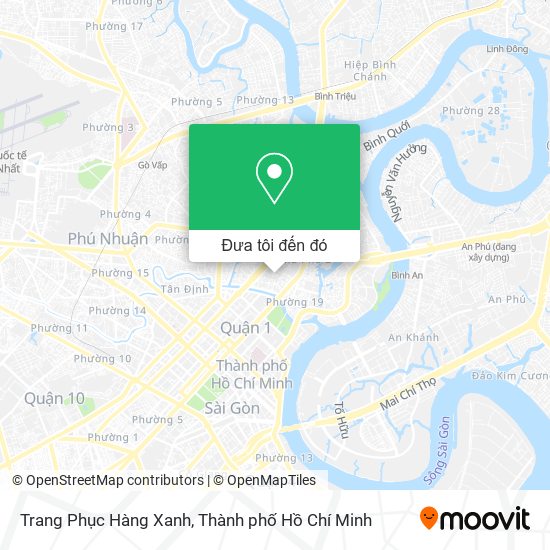 Bản đồ Trang Phục Hàng Xanh