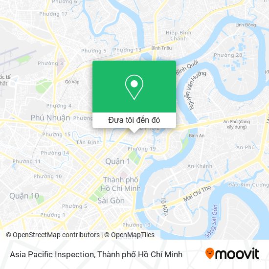 Bản đồ Asia Pacific Inspection