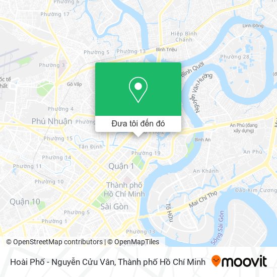 Bản đồ Hoài Phố - Nguyễn Cửu Vân