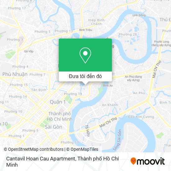 Bản đồ Cantavil Hoan Cau Apartment