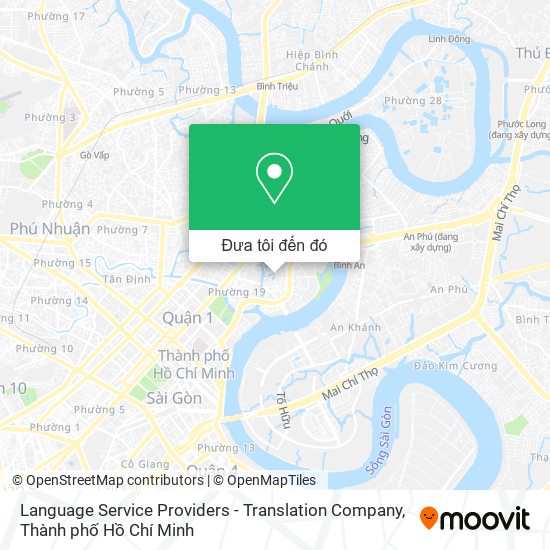 Bản đồ Language Service Providers - Translation Company