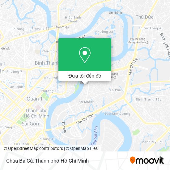 Bản đồ Chùa Bà Cả