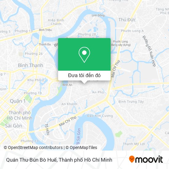 Bản đồ Quán Thu-Bún Bò Huế