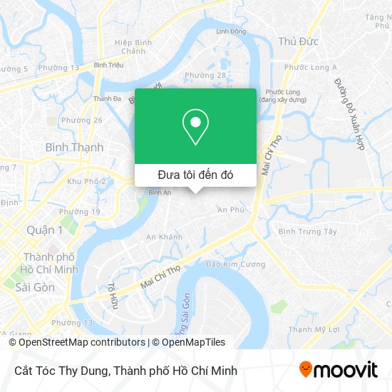 Bản đồ Cắt Tóc Thy Dung