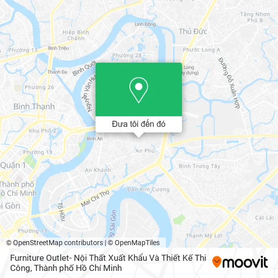 Bản đồ Furniture Outlet- Nội Thất Xuất Khẩu Và Thiết Kế Thi Công
